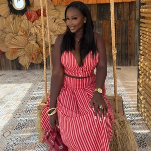 STOCK Stripe Print Women's Two Pieces Set Bikini Top and Skirt Set Africa Plus Size Beachwear S-2XL