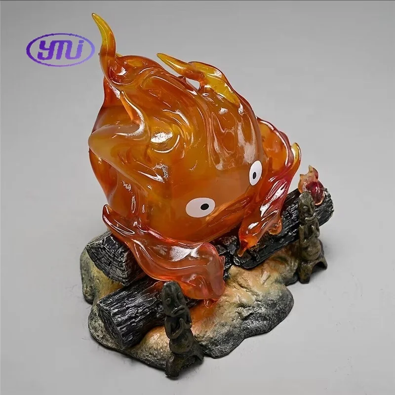 ハウルの動く城　カルシファー　フィギュア 宮﨑駿 ハウルの動く城 カルシファー フィギュア海外の通販 by