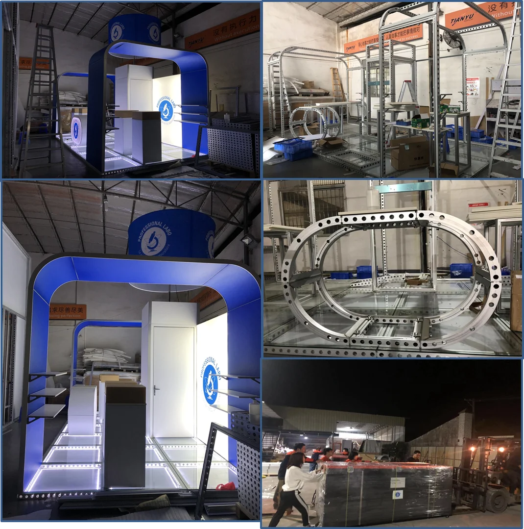 Customized Aluminium Exhibition Stand Tradeshow M Series Trade Show Booth 10x10 Exhibition Booth