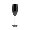 Black 280ml Champagne glass