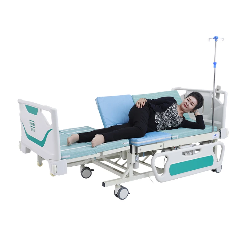 Manufacturer Direct Sale Bedpan Electric Nursing Bed Flat Hospital Bed