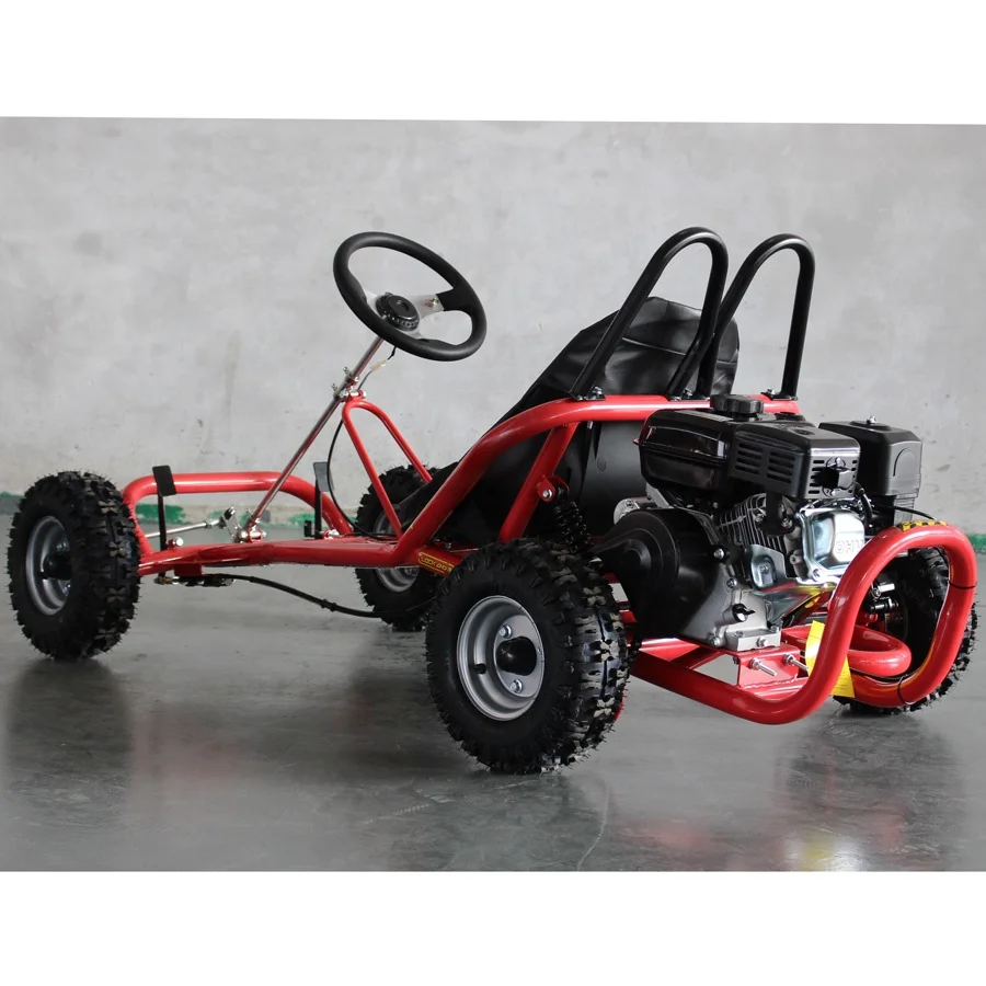 Easy Handling 196CC 6 Inches Children Drifting Karting Air-cooled 2WD Indoor Go Kart Playground