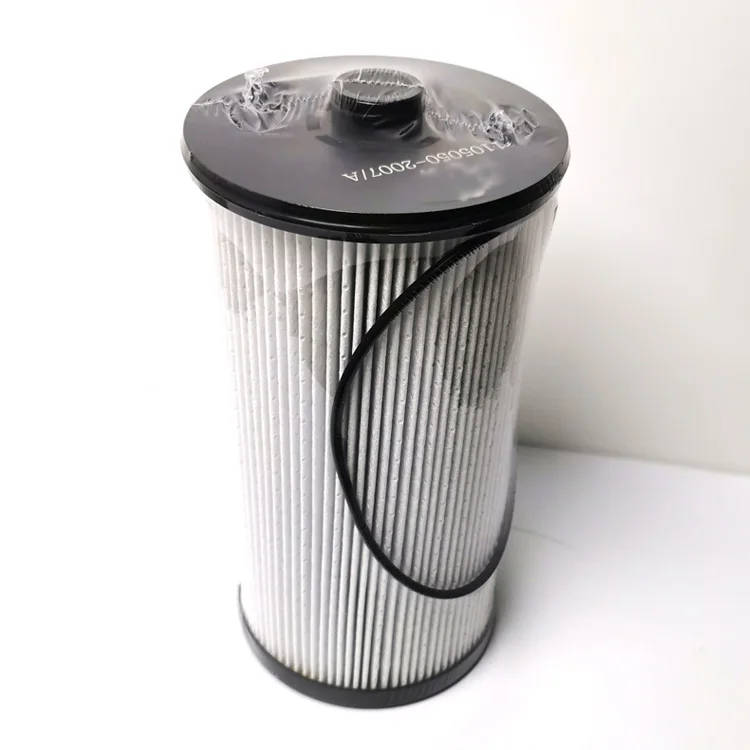 Heavy Truck Spare Parts Fuel Filter Element 1105050-2007/a For Faw J6 ...