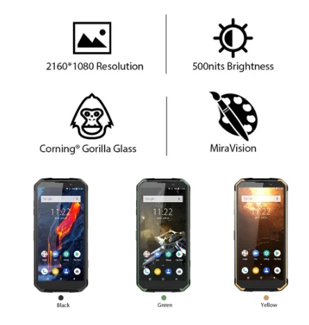 Blackview BV9500 Plus Thermal Camera Mobile Phone Helio P70 5.7