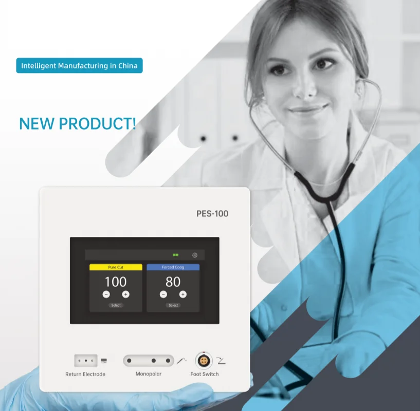  Portable LCD Touch Screen Electrosurgical Unit