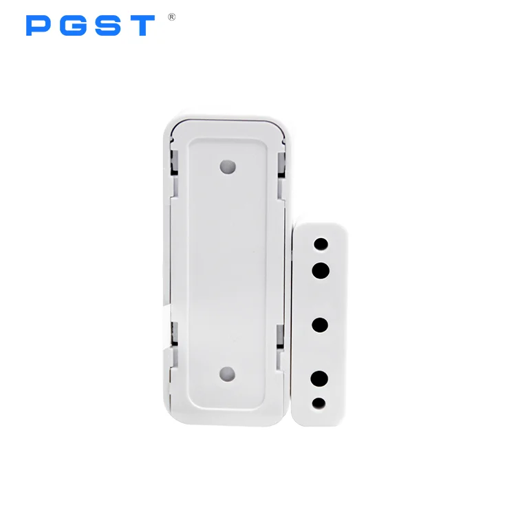 PGST 433MHz 1527 Wireless Signal Window Door Sensor Magnetic Contact Wood Door Alarm Detector Wireless GSM Home Alarm Battery