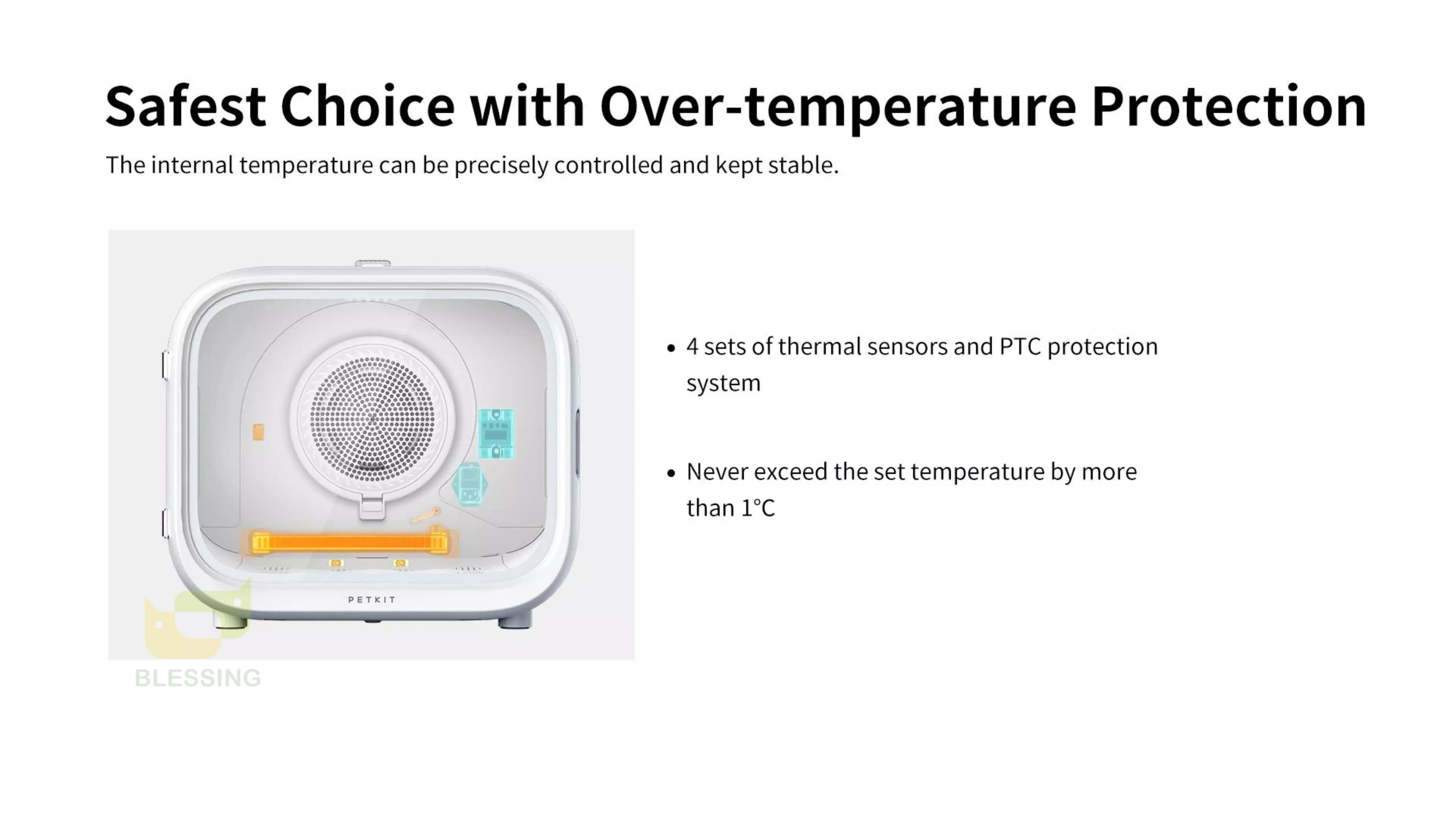 Petkit Airsalon Max Automatic Pet Drying Cabin Cat Dryer Box Smart