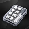 bianco/argento-8 pezzi+201 morsetti in silicone