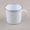 Tazza smaltata bianca per sublimazione