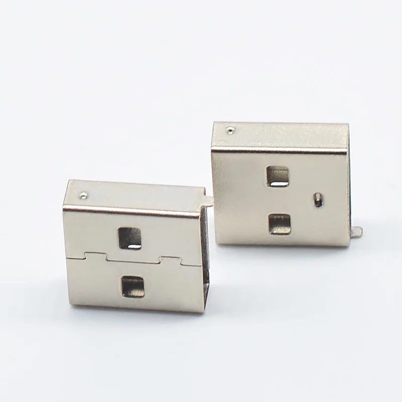 USB a Connector Metal Iron Shell 12 14 15 17mm Male Connector Enclosure USB Plug Housing Wireless Mouse Receiver