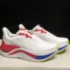 White, red, blue