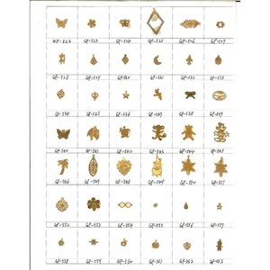 Filigree Stamping Brass Spacers Findings