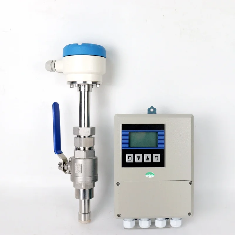 Medidor Eletromagnético de Vazão do Tipo Inserção – Opções com Flange e Fixação por Braçadeira | Saída 4-20 mA, RS485 Modbus, Display Digital para Líquidos Ácidos