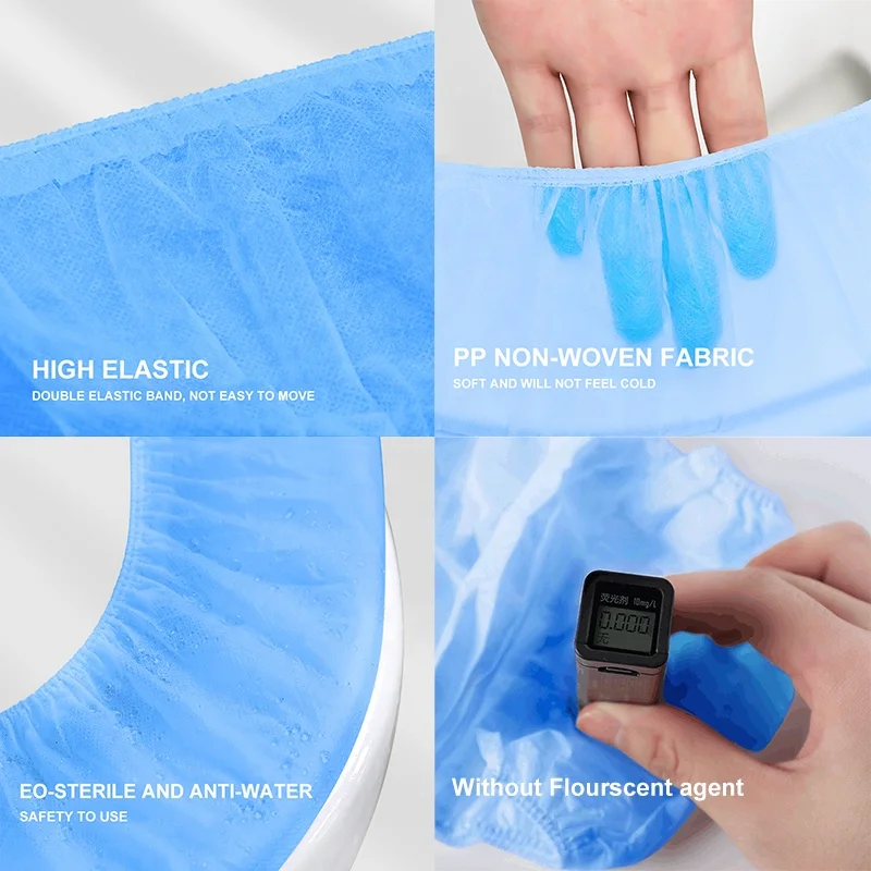 Factory Customized Shared Toilet Cover Pads Portable Folding Flushable Dissolving  Travel Hotel Disposable Toilet Cover Seat