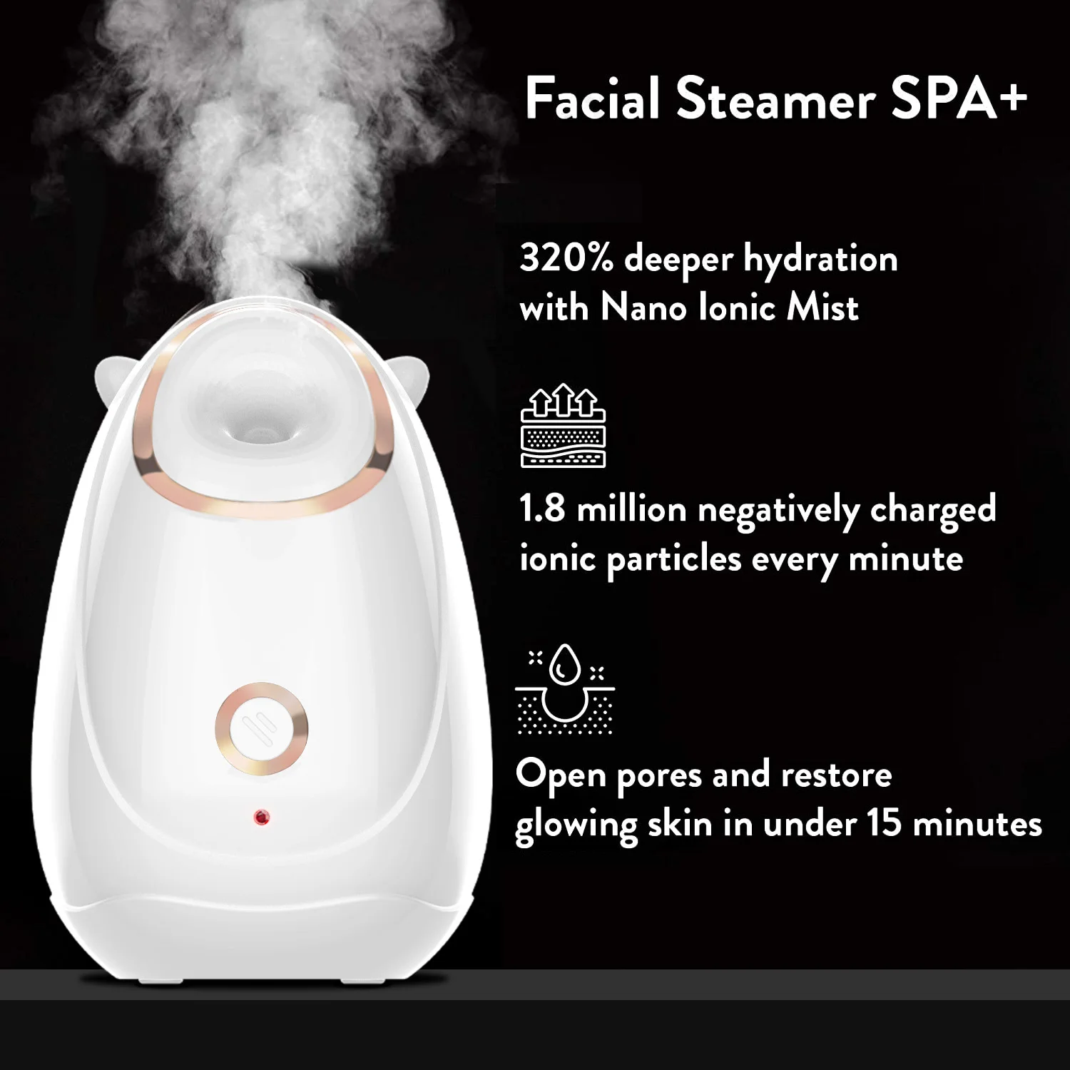 New Facial Steamer Tool Skin Revitalizer Home Use Beauty Products Handheld Nano Face Spray