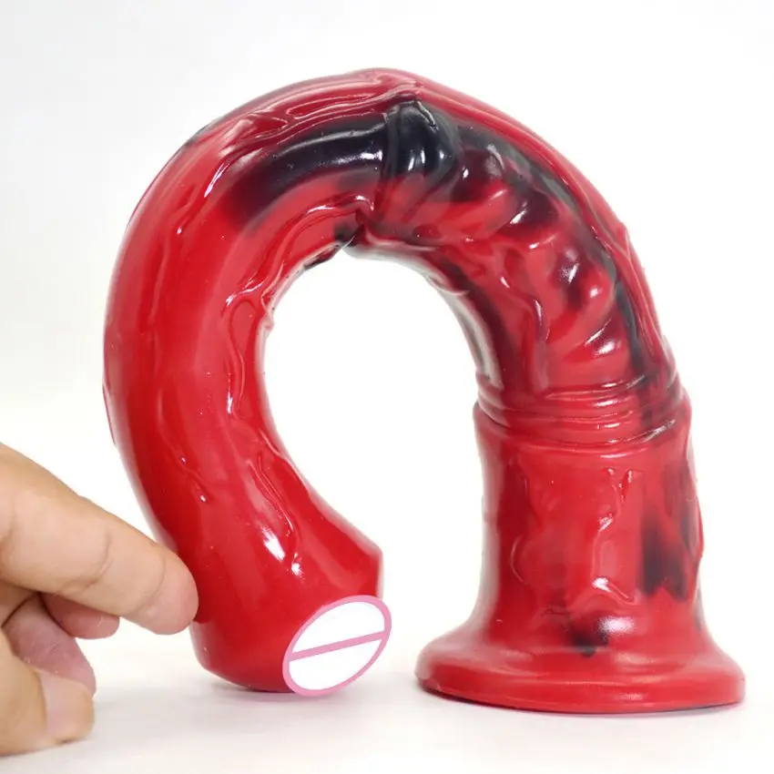 11-Inch Plush Horse Animal Silicone Dildo Big Monster Sex Toys for Women Adult Shop Adult Shop Sex Toys for Women