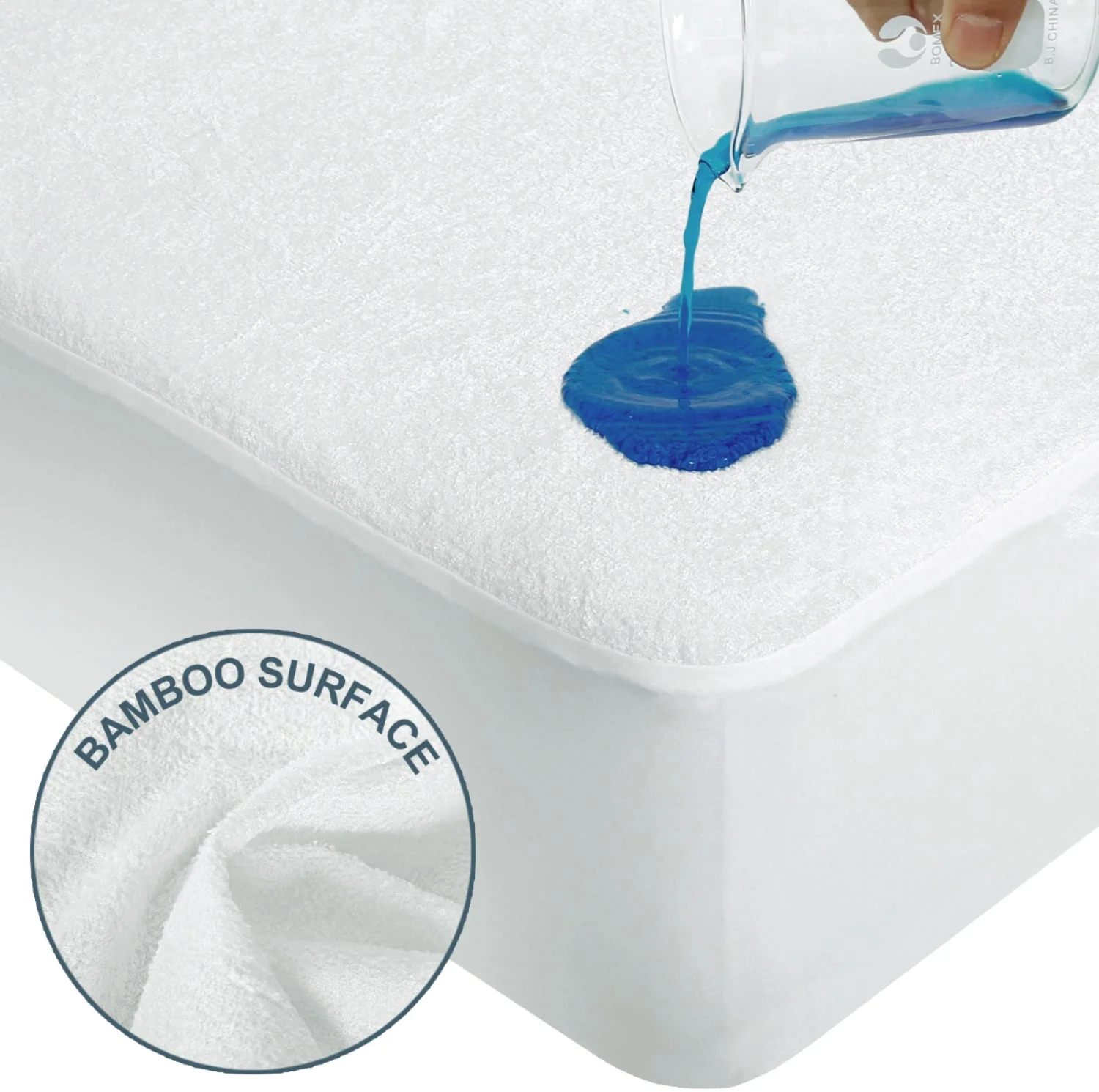 Bed Bug Protection Sheet Deep Pocket Waterproof Bamboo Mattress Cover for Bed for Home Use supplier