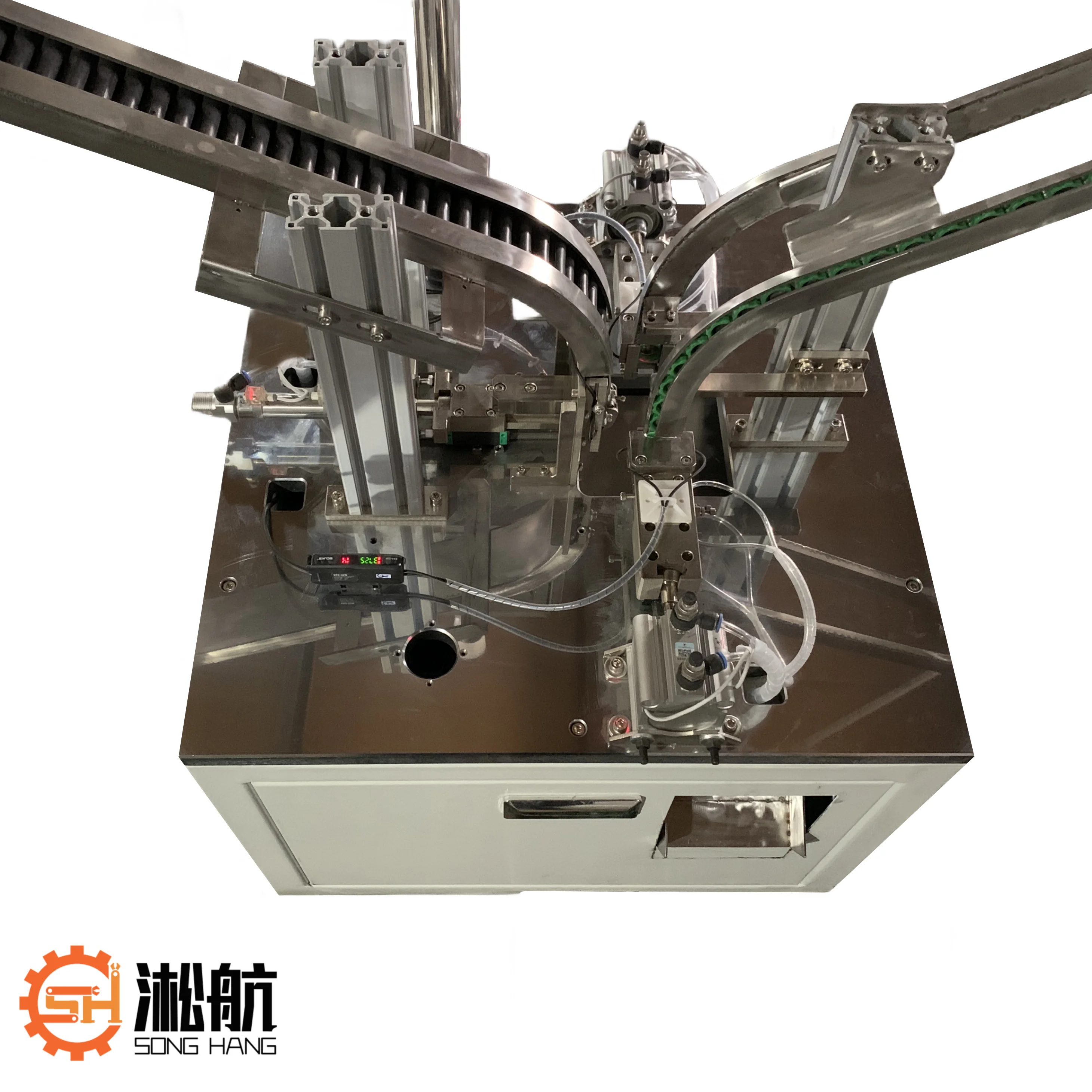 High Precision Double O-Ring Automatic Assembly Machine With Multi-function Vibratory Feeder