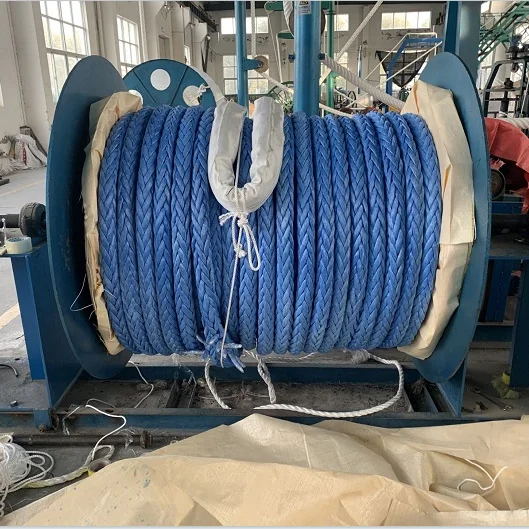 Light weight UHMWPE marine mooring rope for ship