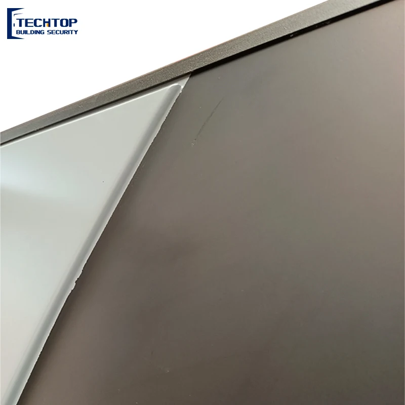 TECHTOP Customized Home Front Exterior Main Entry Steel Security Doors Bullet Proof Residential Security Israel Door for House