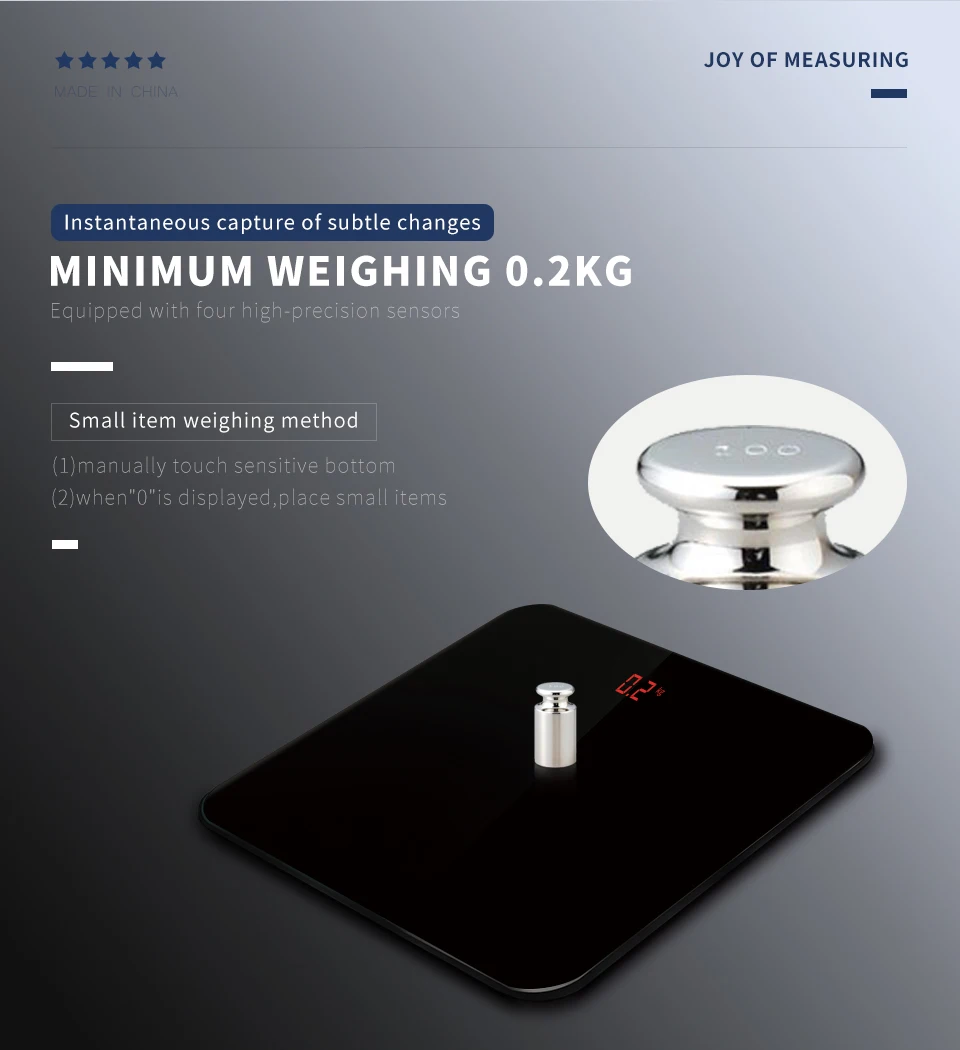 2021 Zhejiang Ningbo New products china cellular glass digital bathroom scale mechanical home white 180 kilograms weighing scale