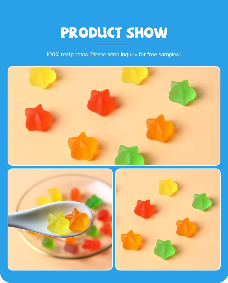 Etiqueta privada Oem Niños sin azúcar Suplemento de inmunidad Multivitaminas gomas para niños 1