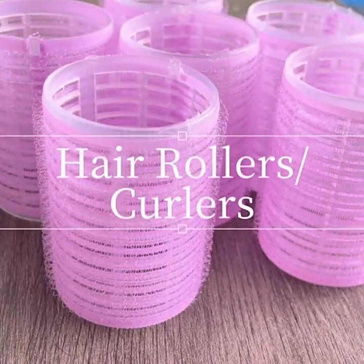Factory Outlet Selfgrip Rollers Self Grip Hook Loop Hair Rollers Jumbo