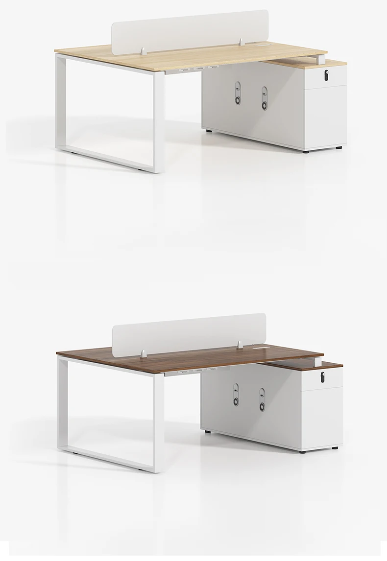 Modern Minimalist Open Work Space Workstation for 6 Persons