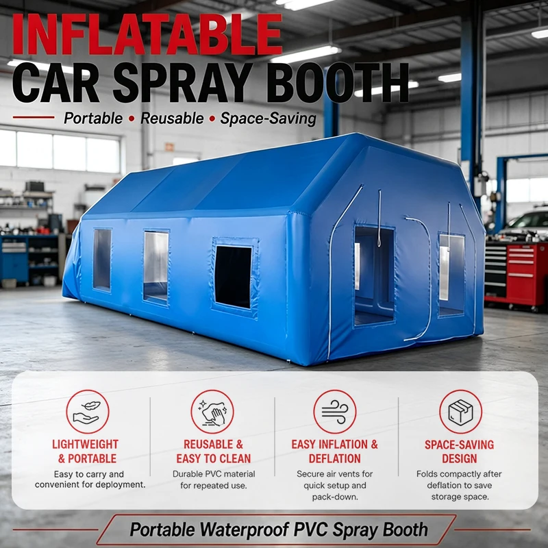 enclosed-inflatable-paint-booth-for-car-painting-portable-automotive-spray-booth-with-pvc-mesh-oxford-fabric-body-repair-shops