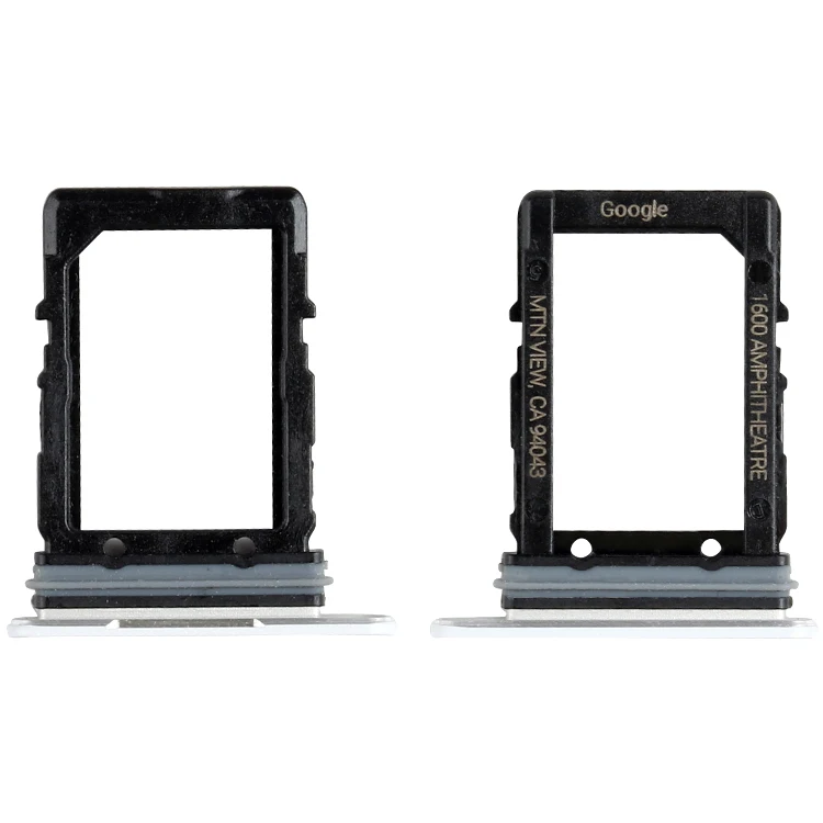 MMOBIEL Vassoio Doppia SIM Per Google Pixel 3a (G020A/G020E) - Porta Scheda Con Guarnizione E Pin Di Espulsione - Nero