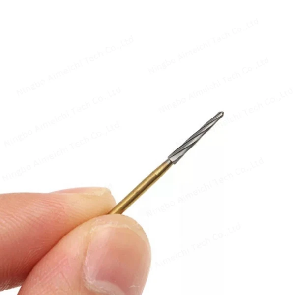 10 Pièces Fraises Dentaires Carbure Zekrya 28mm - Long - Pour Chirurgie Et Laboratoire