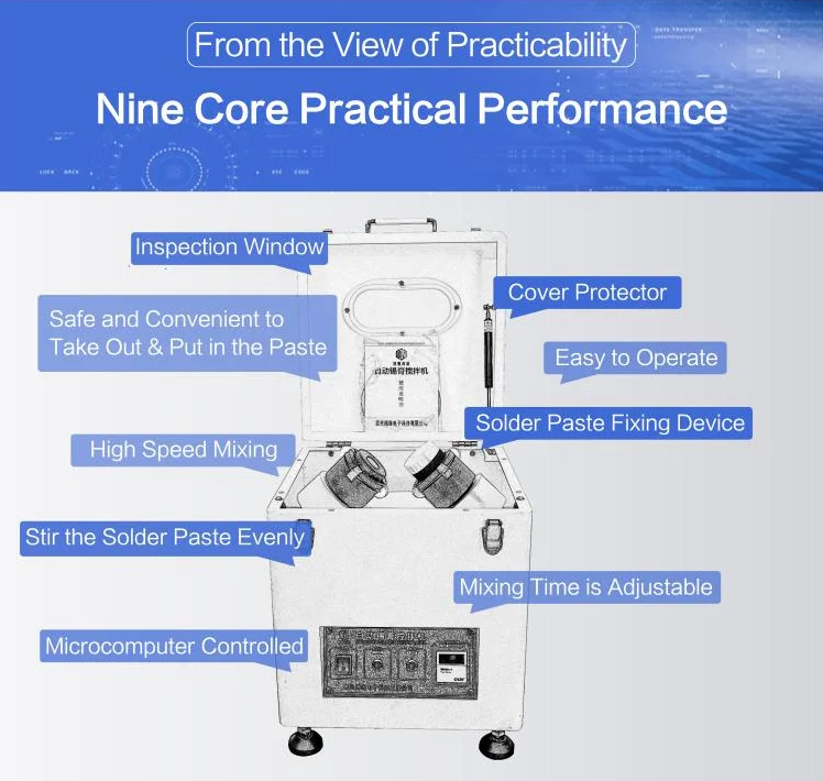 Automatic Smt Solder Paste Mixer Thawing Machine For Pcb Assembly Line Buy Smt Solder Paste
