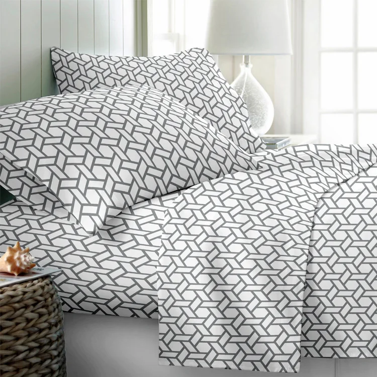 New Design Kids Sheets Set Flat Sheet Bed Sheet Set Bedsheets Wholesale