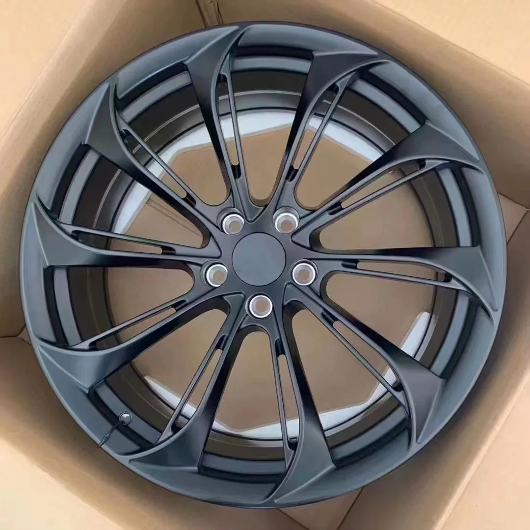 Carbon Fiber Sports Car Rims Forged T6061 Pcd 5*120 5*130 5*112 Size 18 ...