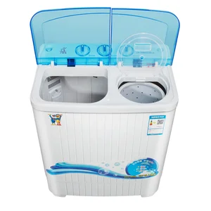 5 kg Twin Tube Washing Machine Mini Twin Tub Portable Top Loading with Energy Saving