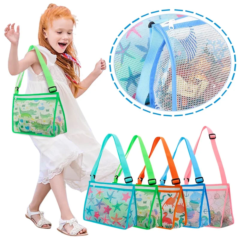 Outdoor Beach Mesh Bag Children Sand 
