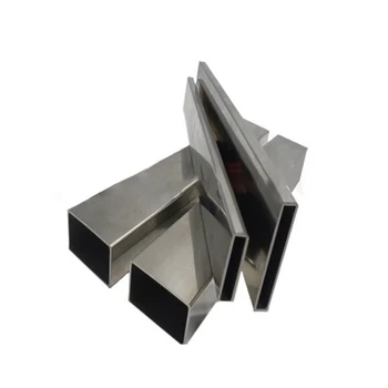 No.4 BA Polished Stainless Steel Square/Rectangular Tube AISI 201 304 316 Hollow Stainless Steel Square Pipe/Tube