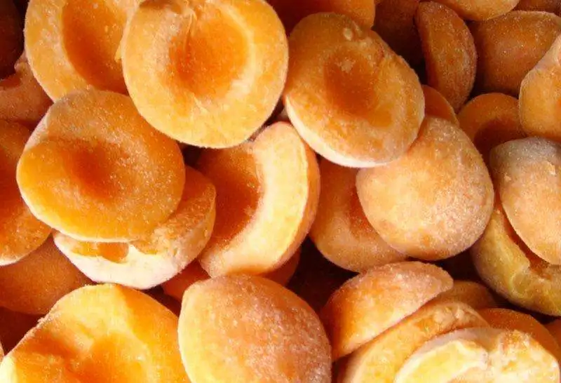 High Quality IQF Frozen Fruit Fresh Delicious Frozen Apricot Half Halves in Bulk