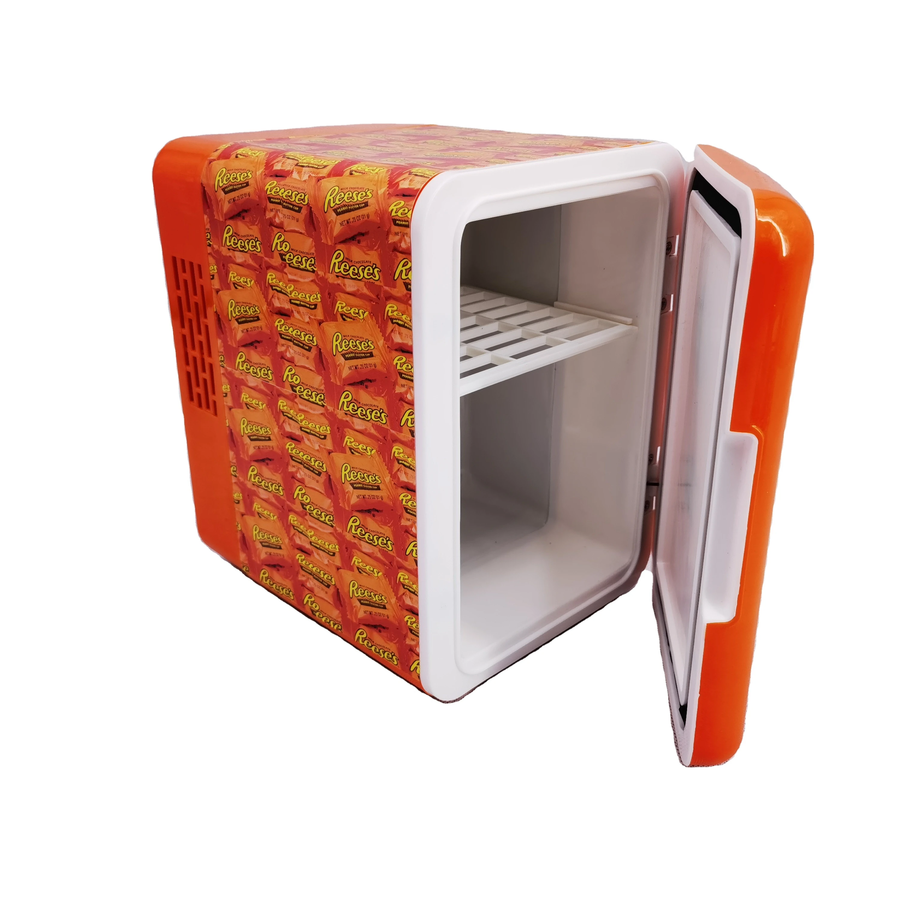 Full Color Wrap Printing Mini Bluetooth Speaker Fridge and Refrigerator for Medicine Beauty Foods Beverages Baby Milk Storage