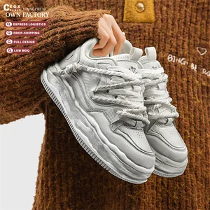 2026 Trendy Design Men's Sports Shoes Women's Lightweight Breathable Casual Dirty Style Comfortable All Day Long Mesh Lining