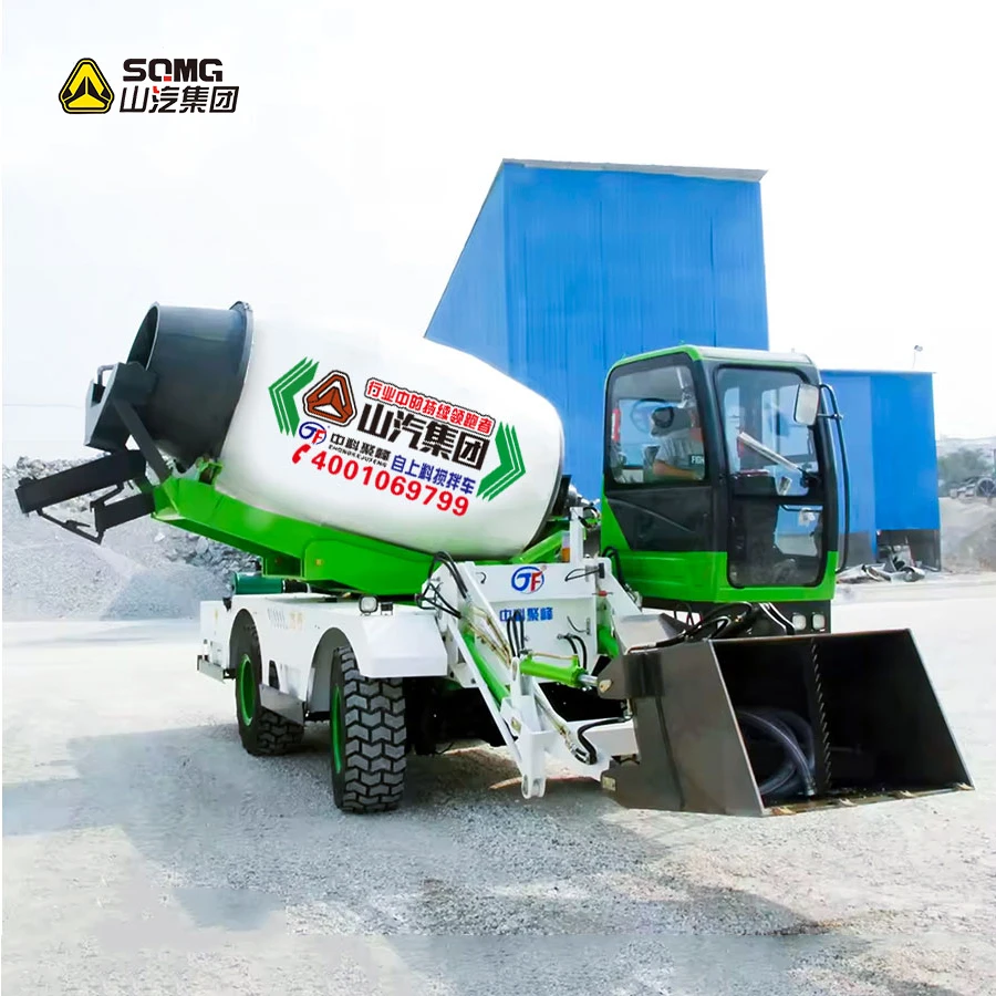 Free Shipping Epa Euro5 4 Cubic Meters China Manufacturer Mobile Self Loading Concrete Mixer Truck For Sale