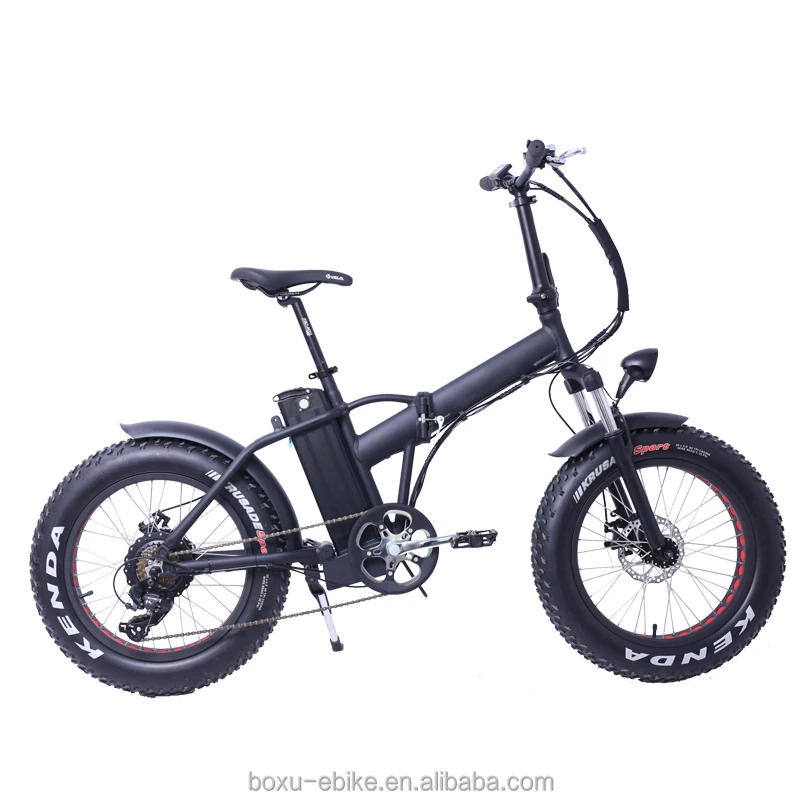 20inch fat tyre foldable electric fat bike rear motor small folding ebike