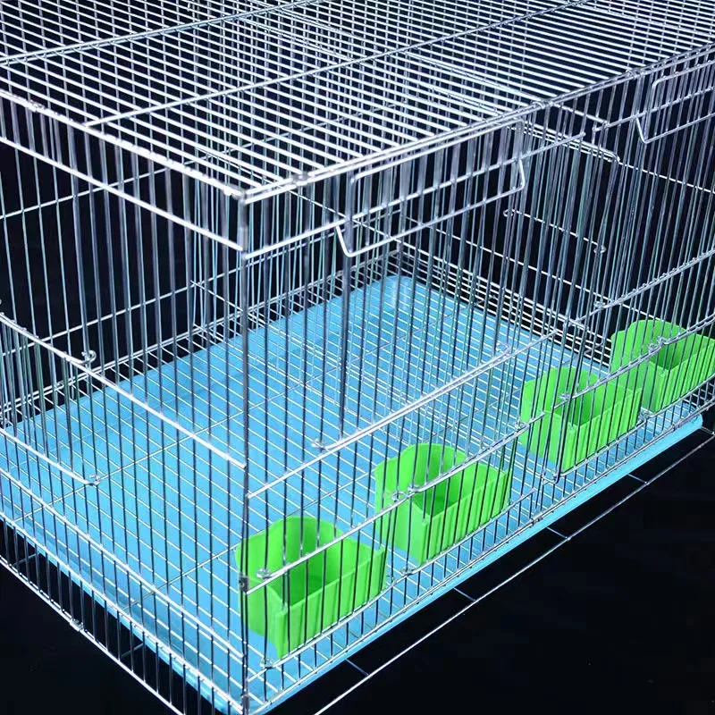 Sample Free Galvanized Anti Rust Bird Cage For Parrot Birds With All