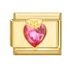 Rose-red heart