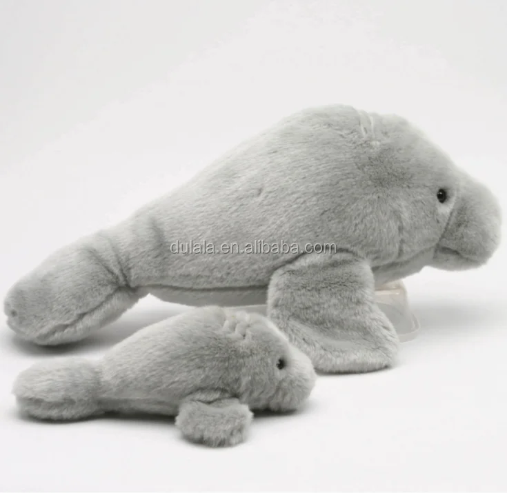 giant plush manatee