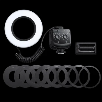 Professional Photography Fill 72PCS 5600K 49mm-77mm Adapter Ring for Camera Godox RING72 Macro LED Video Light detail image