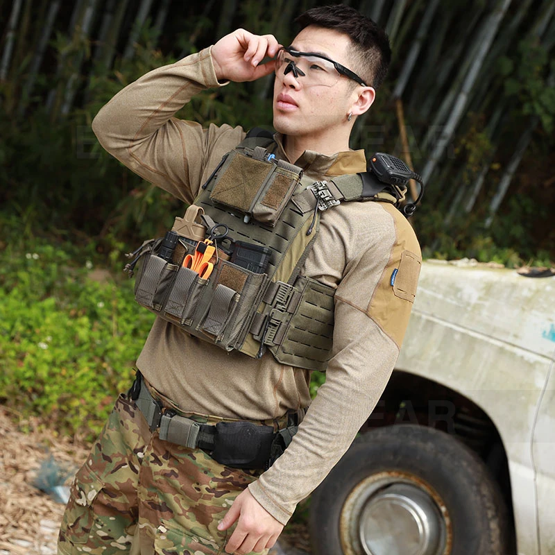 Emerson Gear Plate Carrier Durable Cordura Tactical Vest