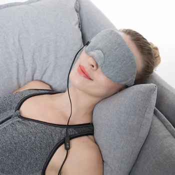 Type-C Rechargeable Warm Compress Heated Eye Mask Fashionable Relaxation for Dry Eye Strain and Winter Season