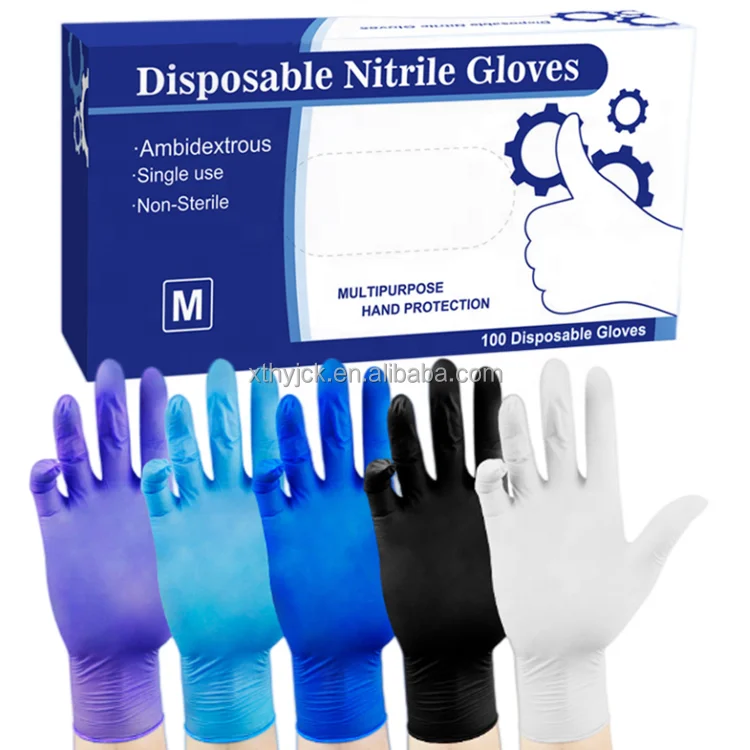 Hot New Style Custom Nitrile Gloves Nitrile Gloves Powder Free Buy 10