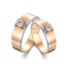 18K Rose White Gold